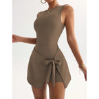 Open-back yoga dress – Streamlined elegance