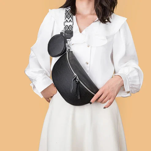 Sacs en daim noble pour femmes en taupe foncé - élégants et stylés