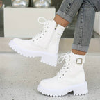 Bottes en cuir de luxe pour l'automne