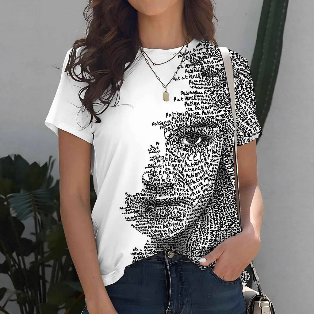 T-shirt à manches courtes imprimé