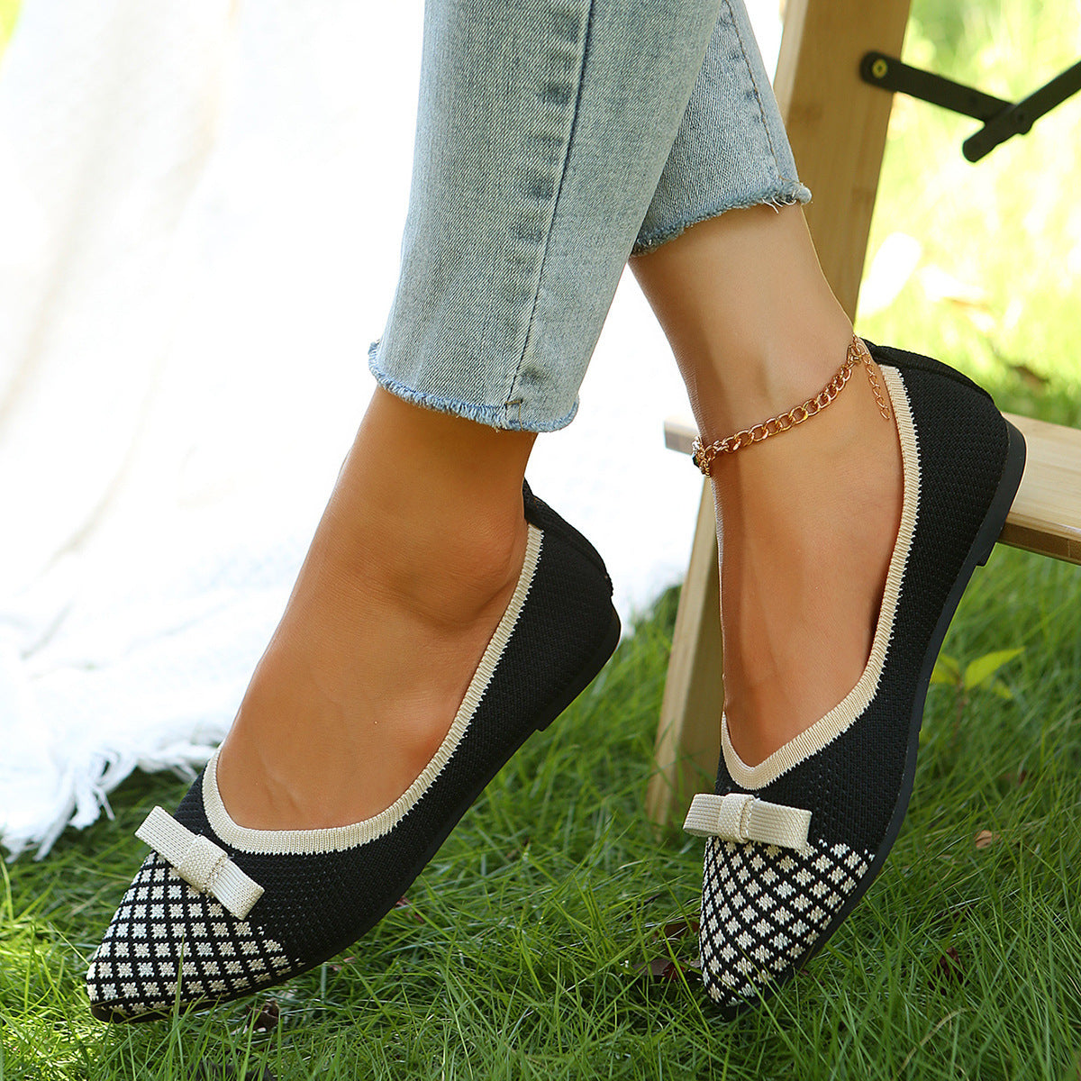Chaussures tissées à semelle souple - Chic&Shines