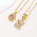 Collier pendentif lettre de l'alphabet - Chic&Shines