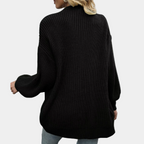 Gilet tricoté décontracté chic pour femme - Automne