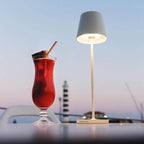 Lampe LED de table étanche compatible Alexa – design minimaliste & commande vocale