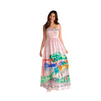 Robe Fluide Lin Bohème – Coupes Midi Chic