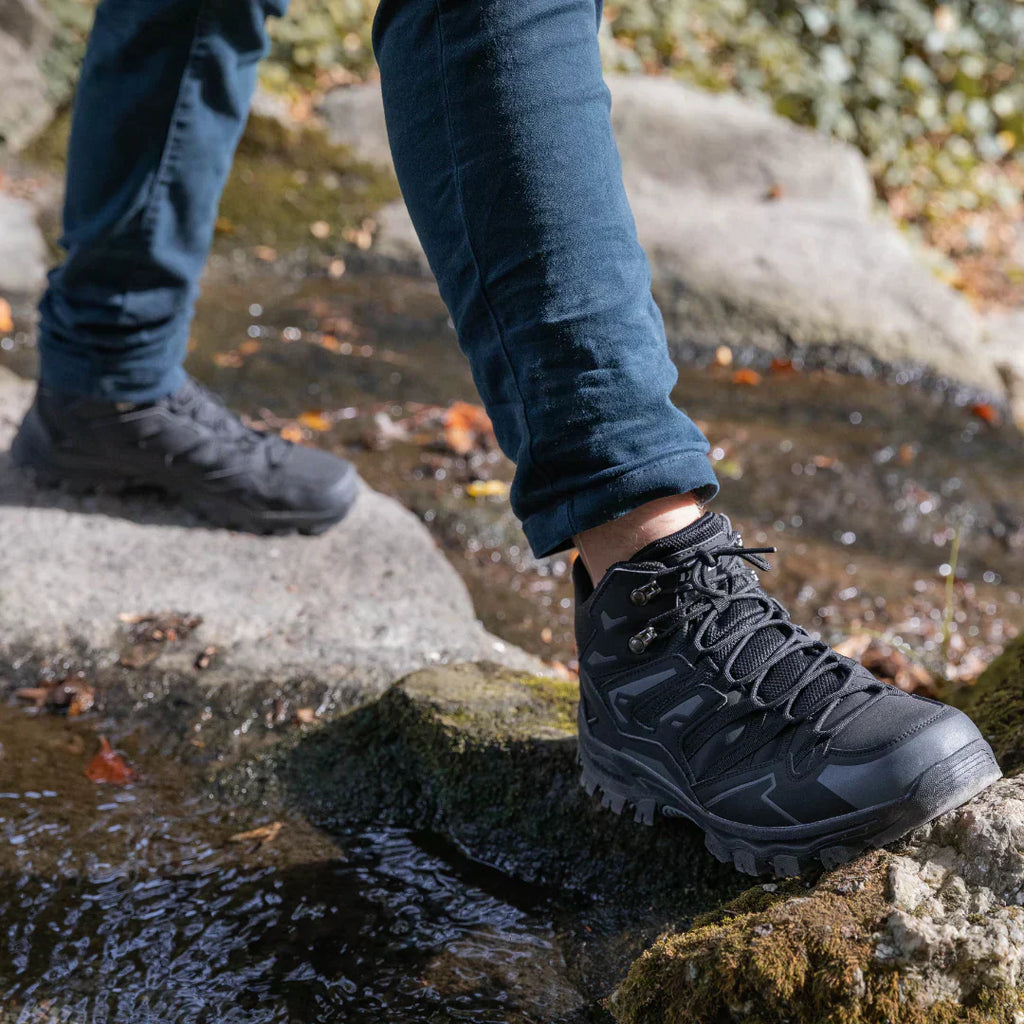 Chaussures de randonnée femme en cuir imperméable