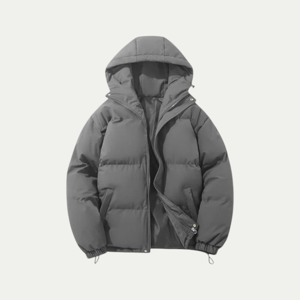Veste matelassée pour hommes - Veste d'hiver chaude textile