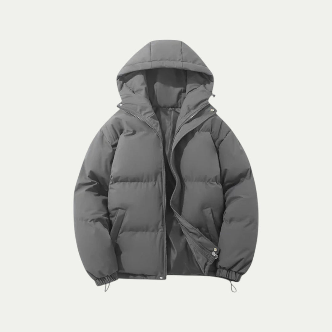 Veste matelassée pour hommes - Veste d'hiver chaude textile