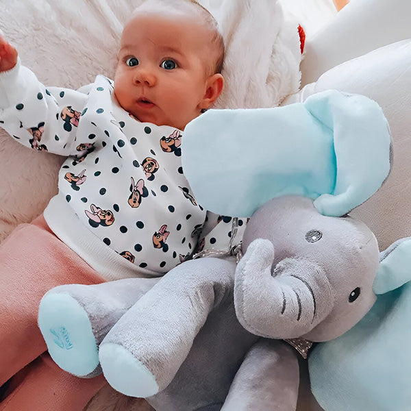 Jouets en peluche Elephant qui chantent et jouent