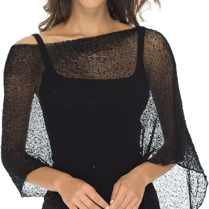 Cape et châle protection solaire - Tricot élégant