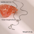 Collier réglable en acier inoxydable - Chic&Shines