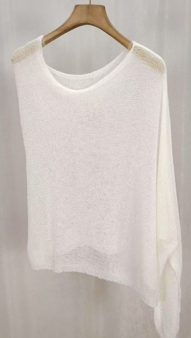 Cape et châle protection solaire - Tricot élégant