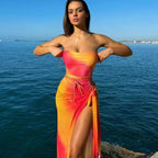 Esther — Maillot de bain à jupe dégradé