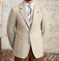 Costume à motif pour homme