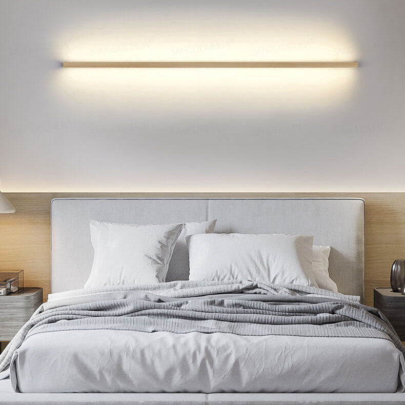 Appliques murales Luminaire LED minimaliste en bois