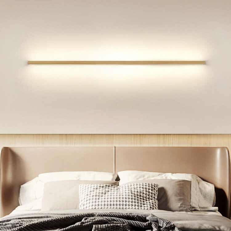 Appliques murales Luminaire LED minimaliste en bois