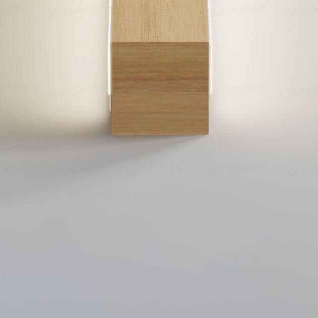 Appliques murales Luminaire LED minimaliste en bois