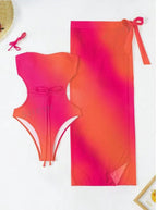 Esther — Maillot de bain à jupe dégradé