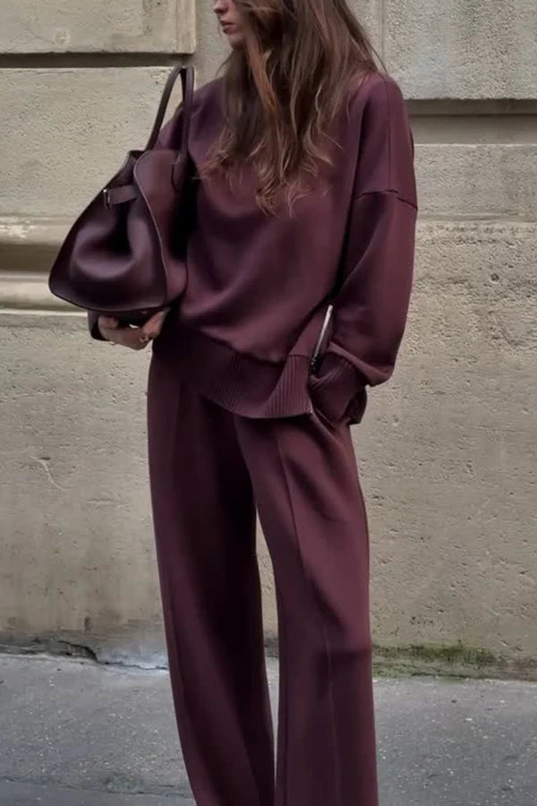 Ensemble de détente Lina pour femme – Tenue de détente élégante et confortable