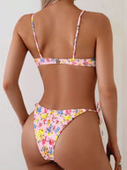 Sylvia — Bikini deux-pièces à motif floral