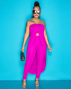 Ensemble Haut Long Et Pantalon Crayon - Chic&Shines