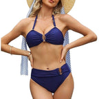 Blanche — Maillot de bain bleu