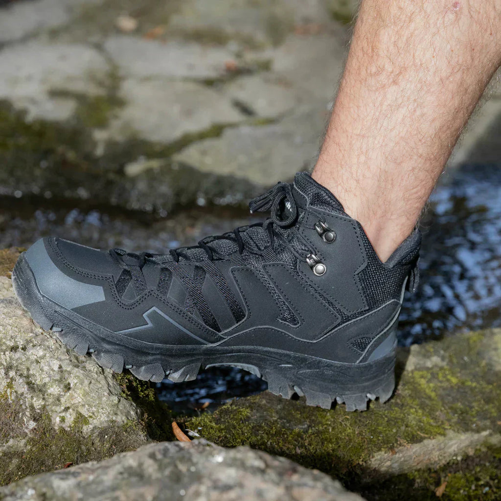 Chaussures de randonnée femme en cuir imperméable