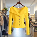 Annika I Luxurious knit jacket