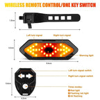 Wireless Rear Light with Signals