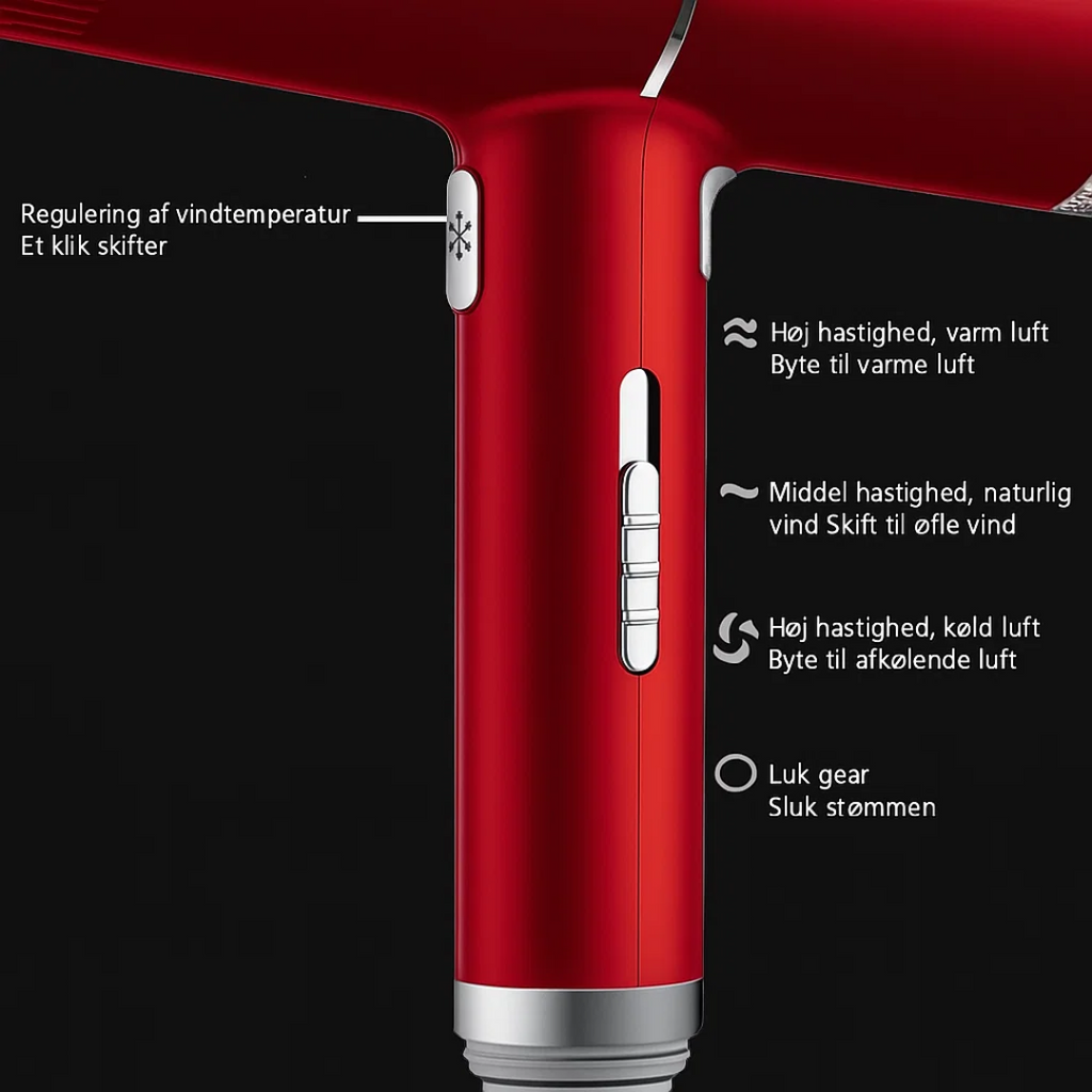 SwiftDry | Sèche-cheveux magnétique pour un coiffage sans effort