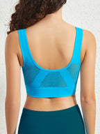 Soutien-gorge de sport rembourré sans coutures en EVA pour femme – Tissu respirant