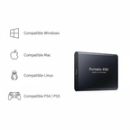 Ultra-Fast External SSD - Compact, High-Capacity Storage