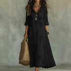 Robe Ample Imprimée - Coupe Décontractée Chic