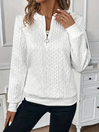Pull tricoté élégant pour l'automne