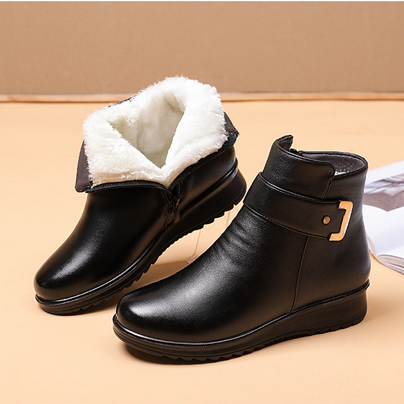 Bottes Annabel pour femmes – Bottes hautes en cuir véritable