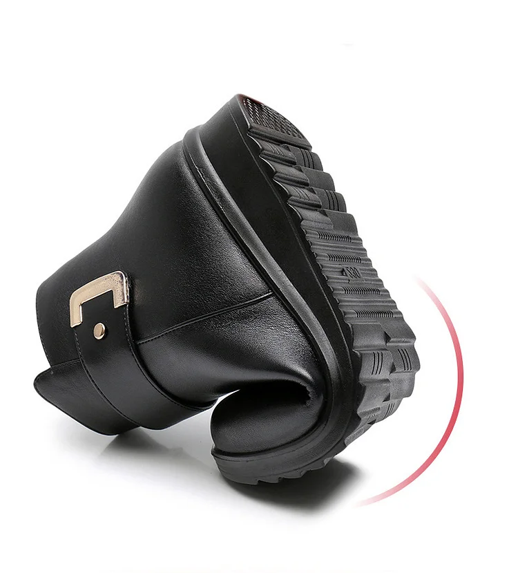 Bottes Annabel pour femmes – Bottes hautes en cuir véritable