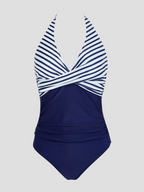 Women's push-up swimsuit, bust-enhancing, figure-slimming, trendy