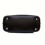 Ava Women's Handbag | Elegant Two-Tone Design | Leather Letter Bag