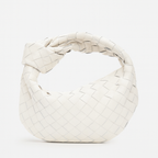 White Cream Woven bag
