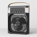Black 3-in-1 Portable Air Cooler and Humidifier