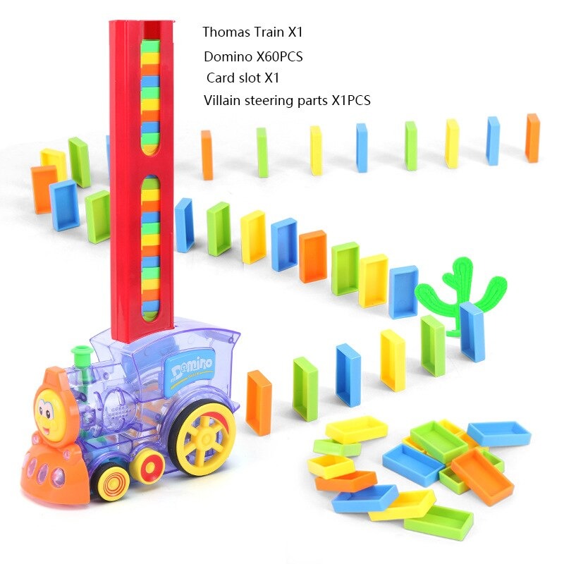 Brick Layer - Montessori Domino Train Toy