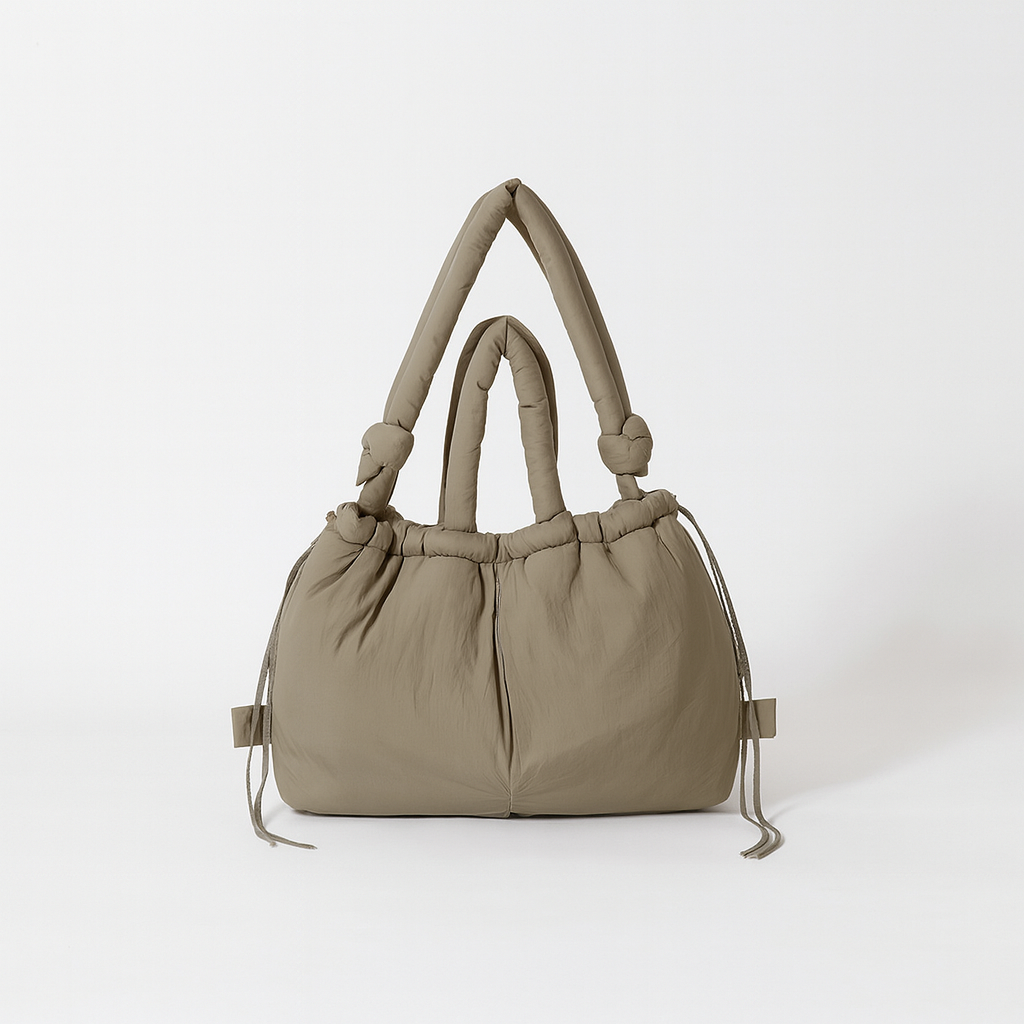 Barbara - Sac à bandoulière en cuir végétal léger