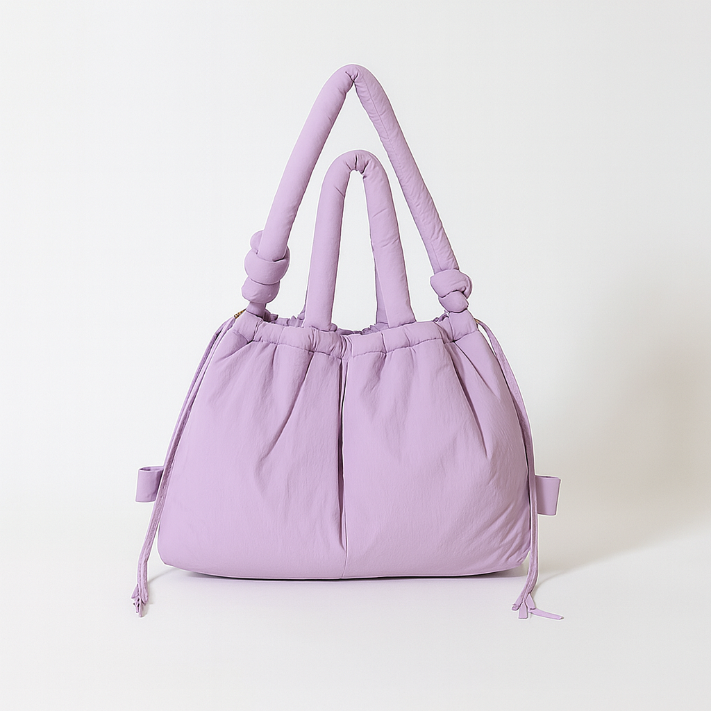 Barbara - Sac à bandoulière en cuir végétal léger