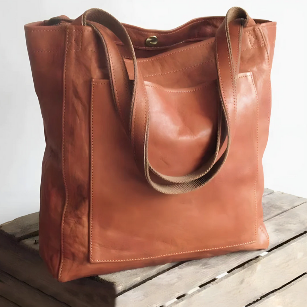 Elegant Spacious Handmade Lady Leather Bag | Lady Leather Bag | Handmade Leather Bag | Elegant Spacious Leather Bag