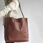 Elegant Spacious Handmade Lady Leather Bag | Lady Leather Bag | Handmade Leather Bag | Elegant Spacious Leather Bag