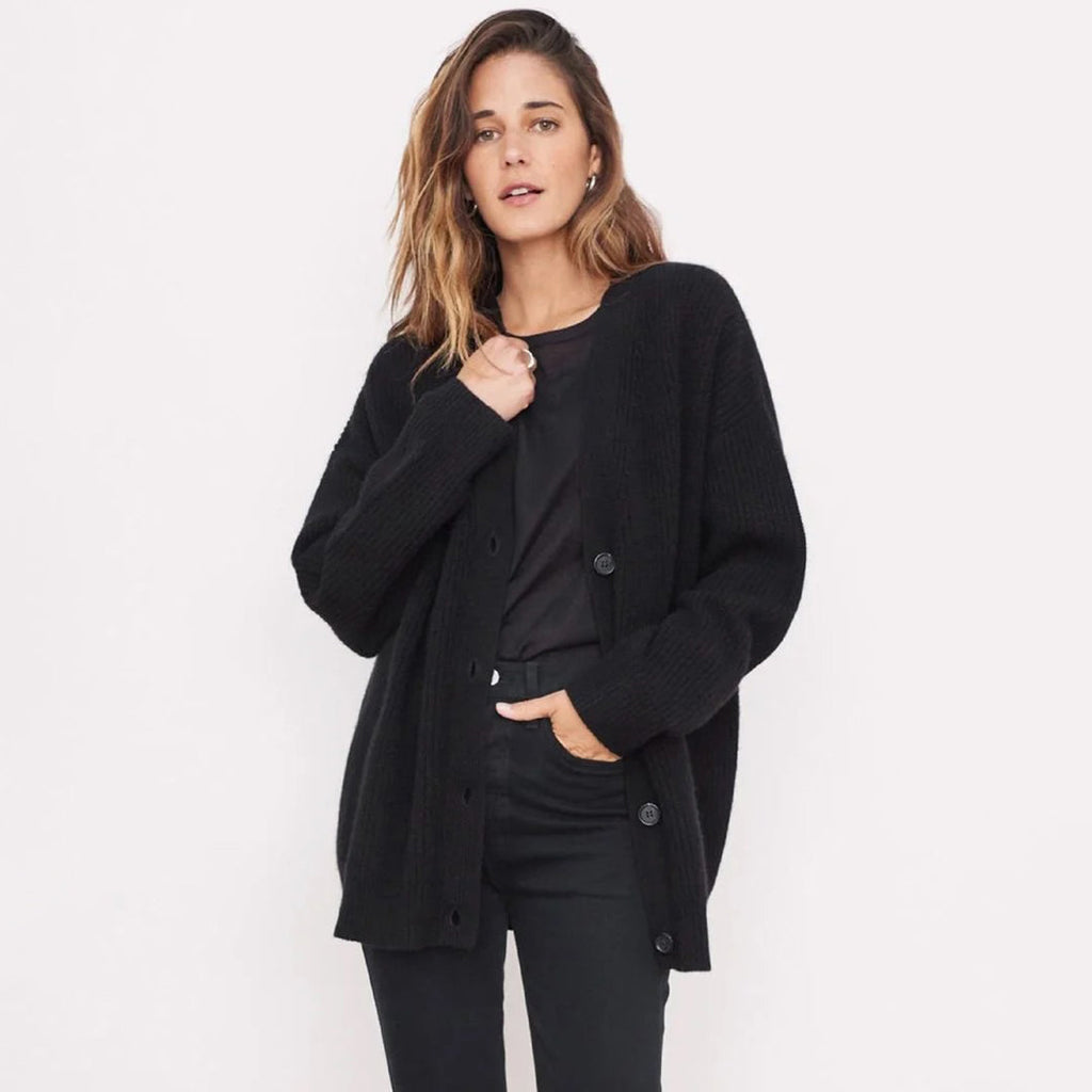 Cardigan surdimensionné automnal