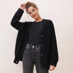 Cardigan surdimensionné automnal