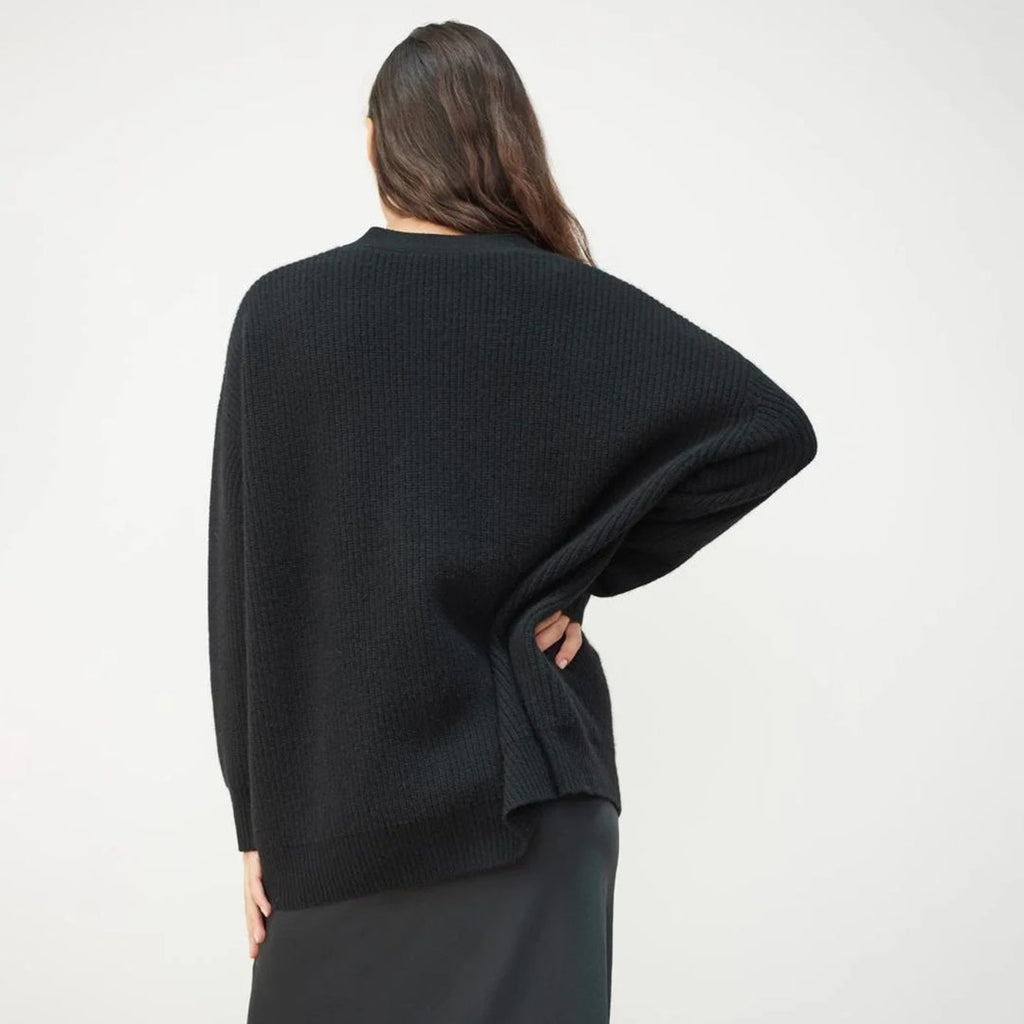 Cardigan surdimensionné automnal