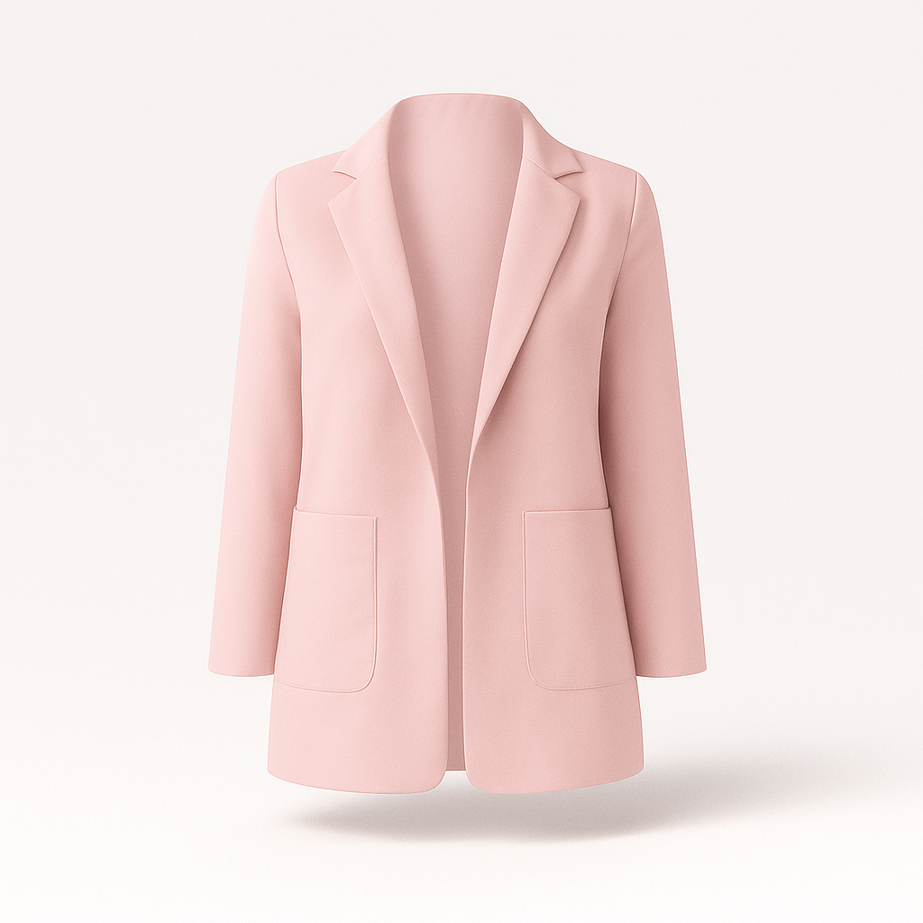 Rose Pink Woman's Blazer