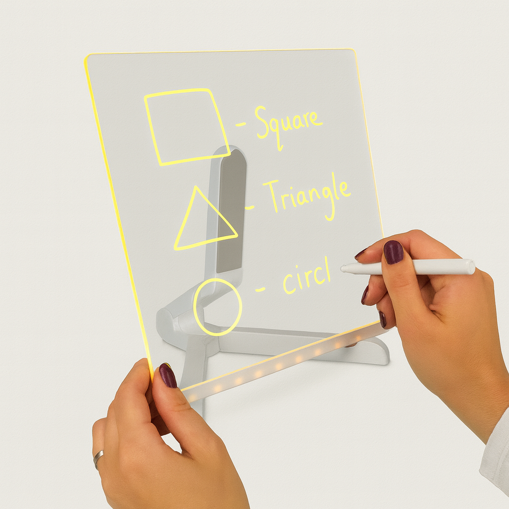 Bloc-notes LED avec couleurs